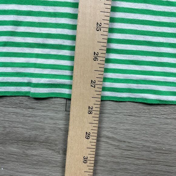 Polo Ralph Lauren Shirt Mens Extra Large Green Yachting Club Striped Pocket - Picture 13 of 14